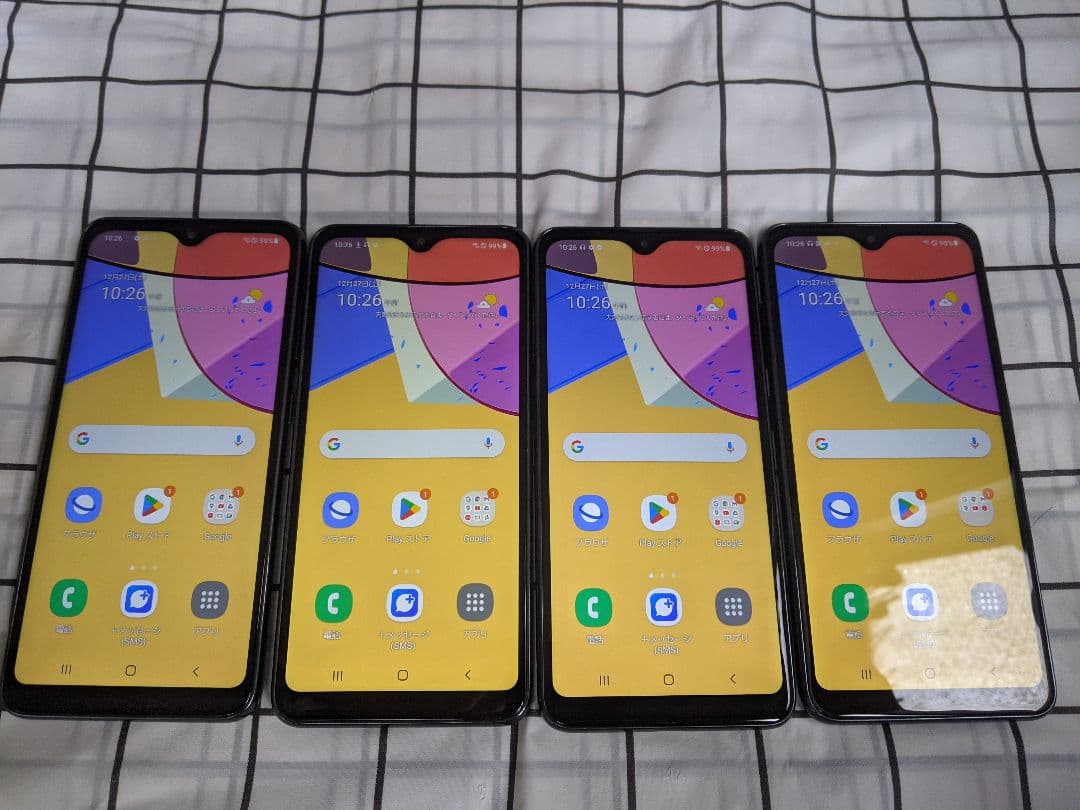 GalaxyA21 SCV49 64GB android11 Simフリー4台