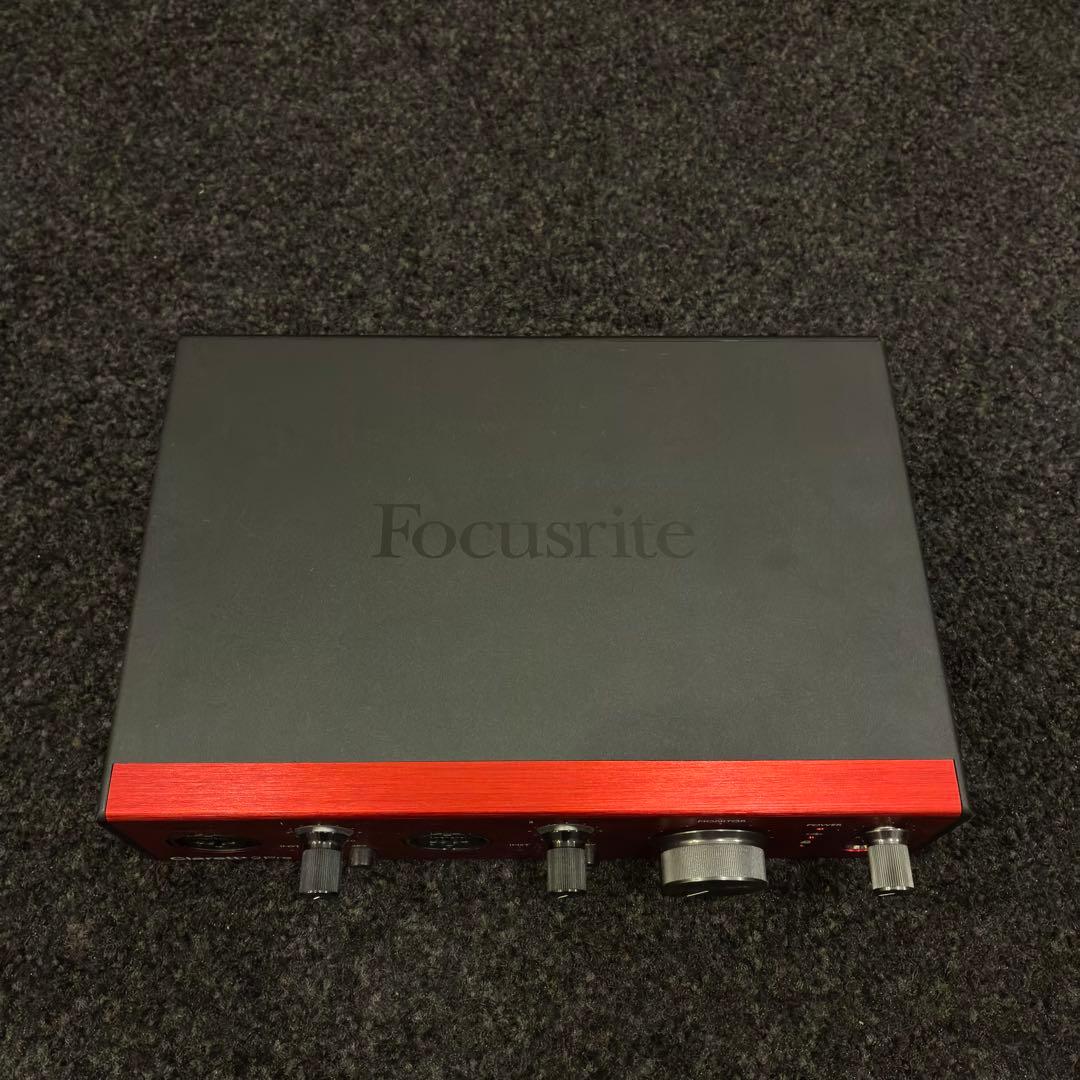 美品 Focusrite Clarett+ 2Pre オーディオインターフェース