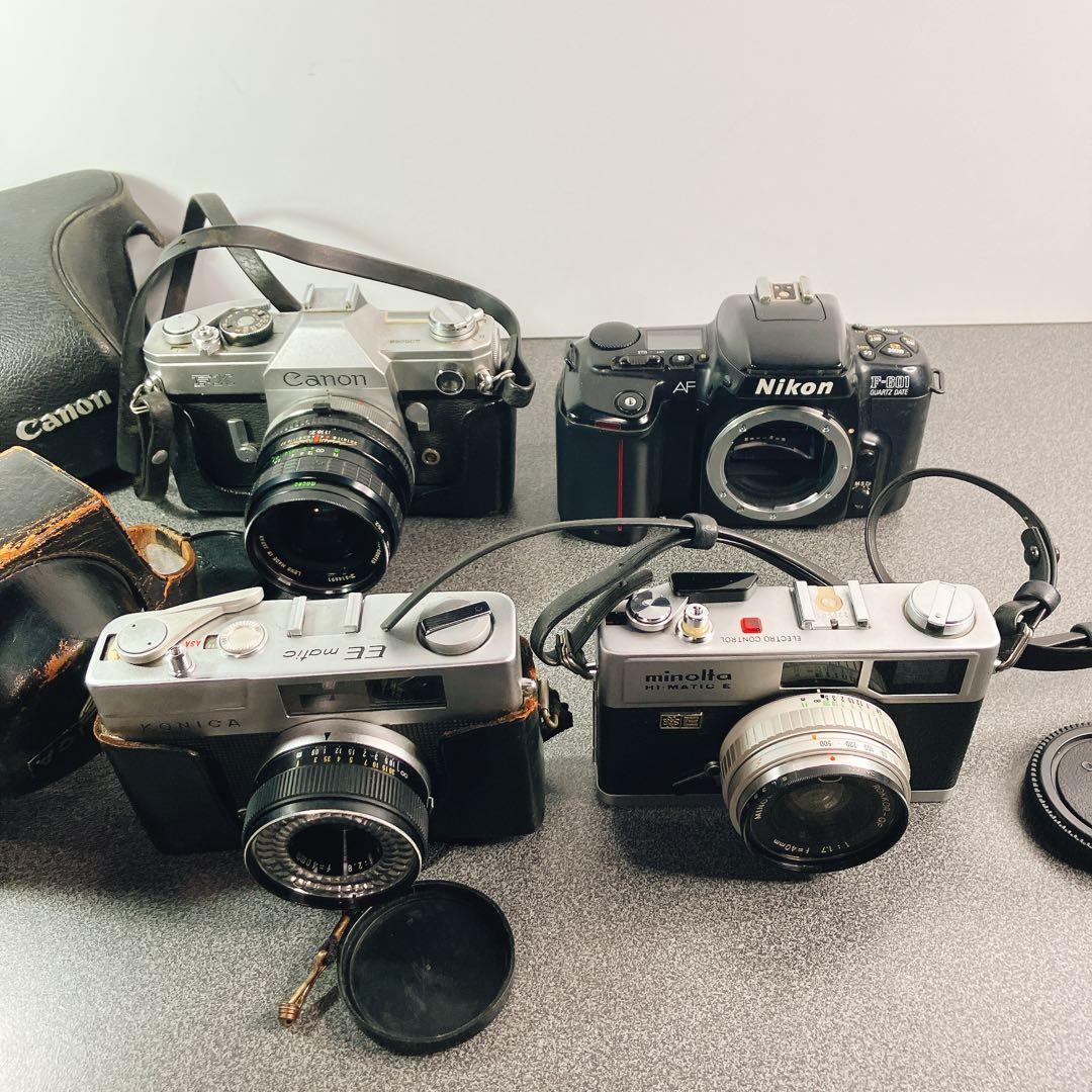 ジャンク フィルムカメラ まとめ売り Nikon Canon 他