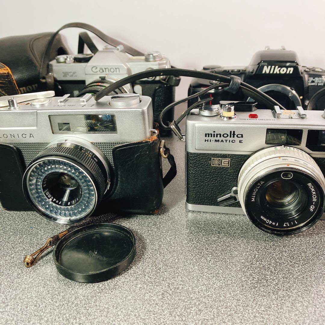 ジャンク フィルムカメラ まとめ売り Nikon Canon 他