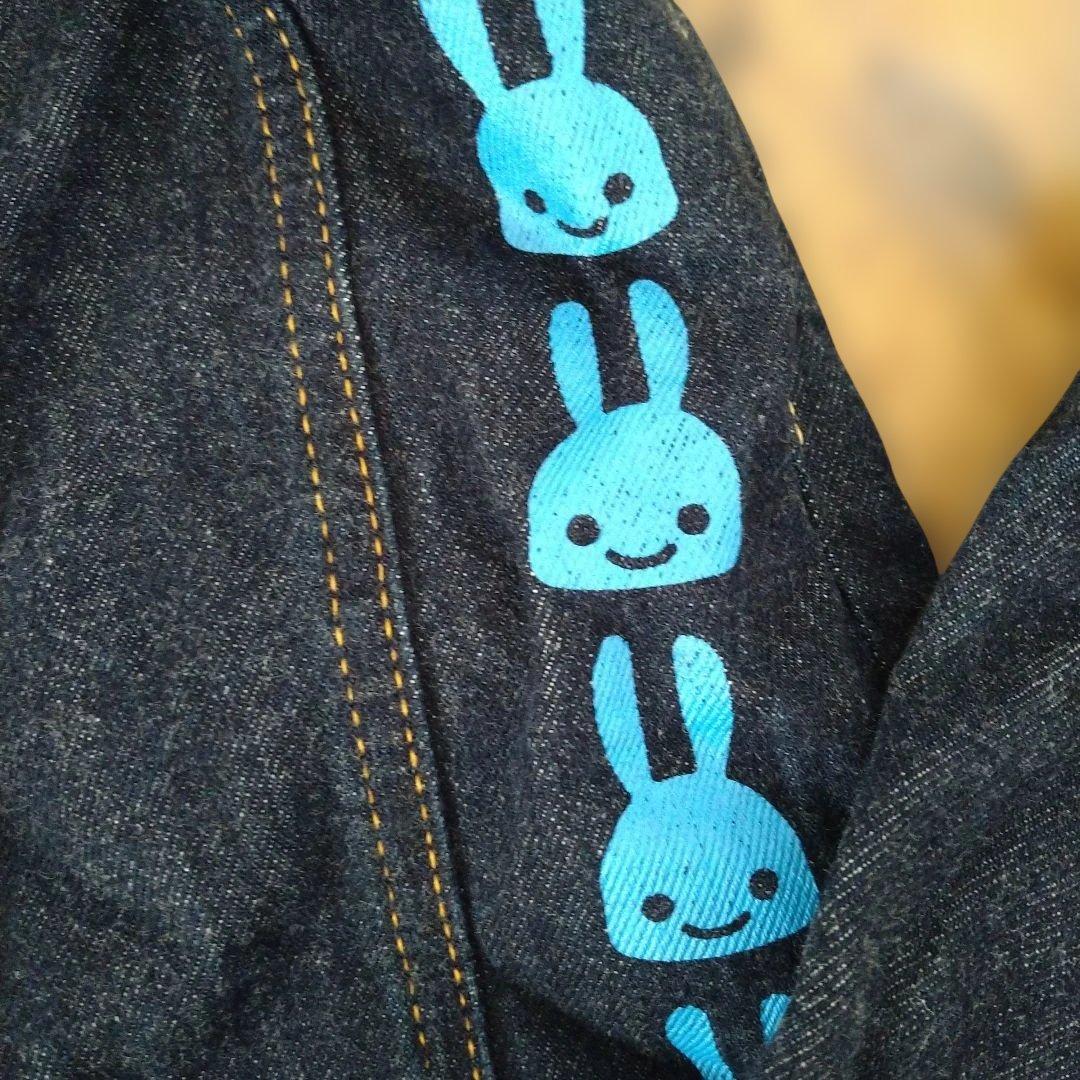 最終価格　CUNE　キューン　ウサギたくさんのデニムサルエルパンツ　М