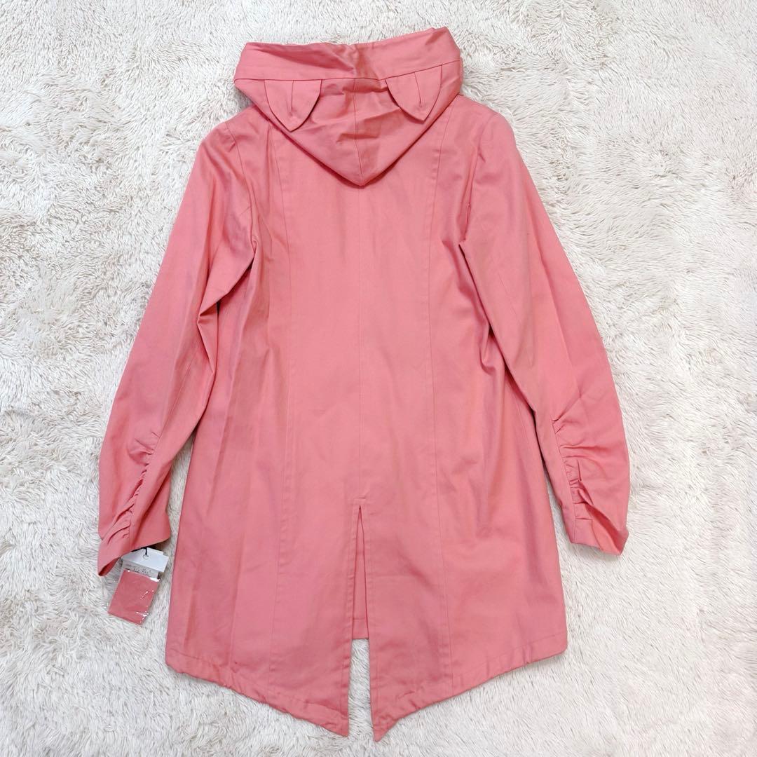 【未着用級•タグ付き】ピースナウ 2way 耳付きフード スプリングコート M