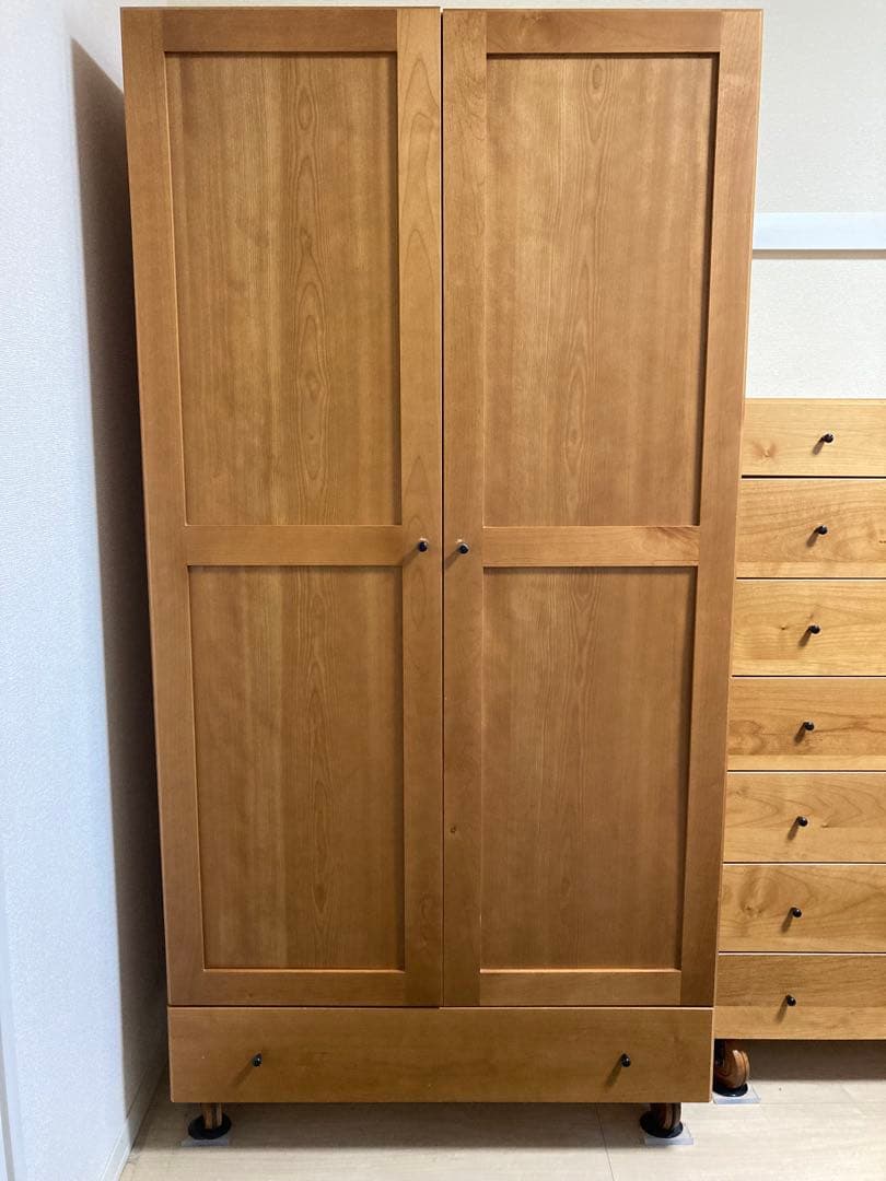 【ゆきまつりさん限定】クローゼットとチェストのセッ【①クローゼット】