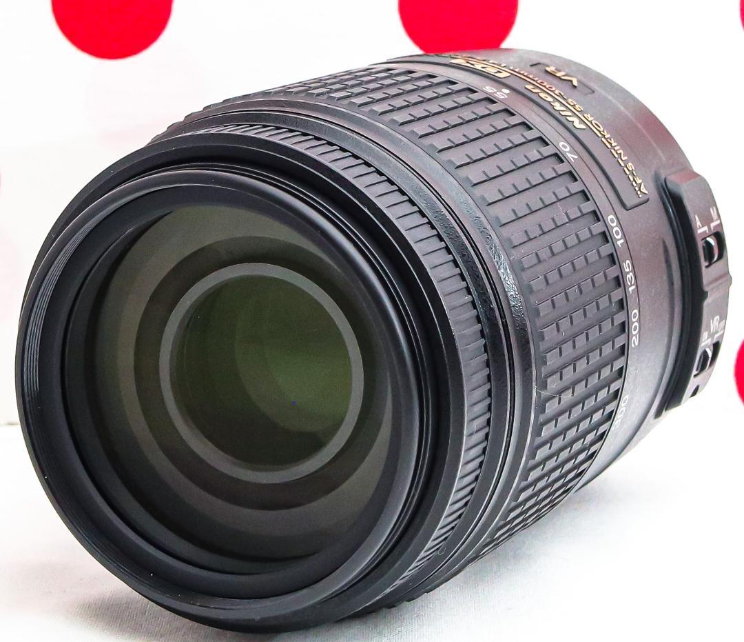 Nikon AF-S 55‐300㎜❤VR望遠レンズ❤手振れ補正付き♪