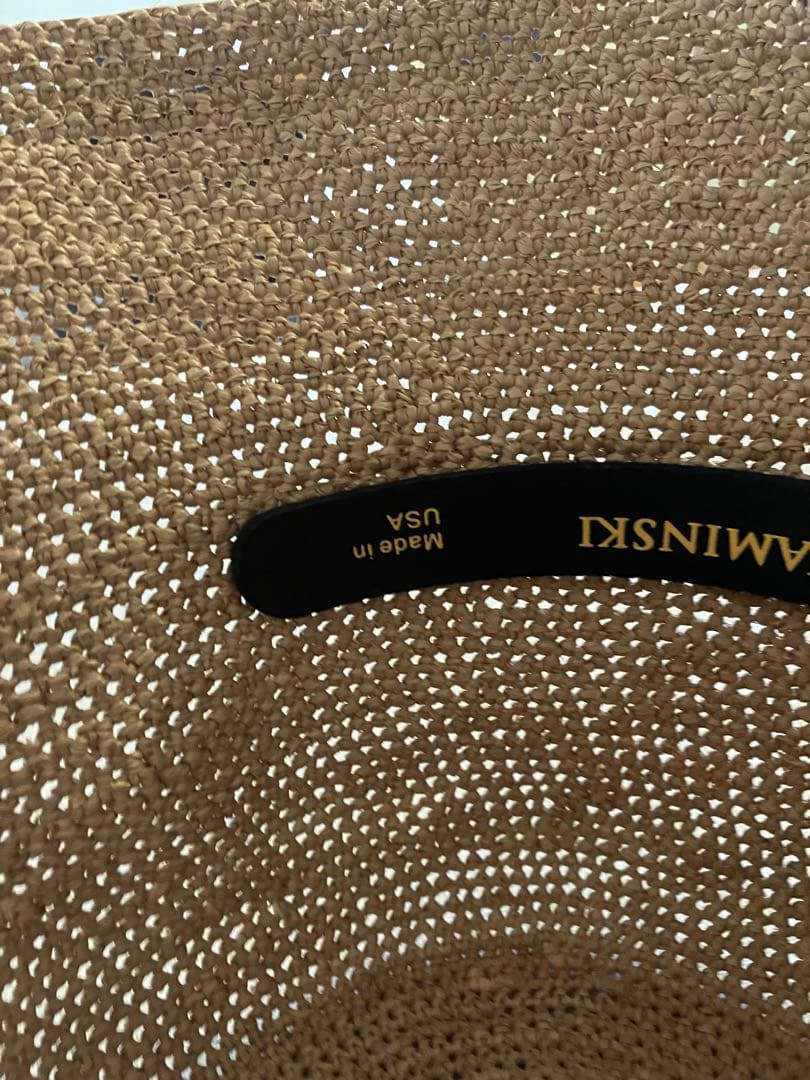 【美品】HELEN KAMINSKI ヘレンカミンスキー　ラフィアハット