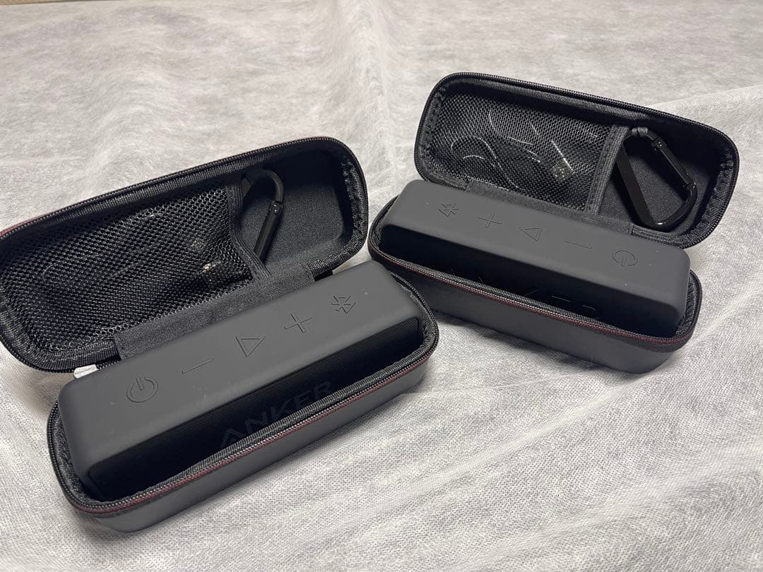 早い者勝ち！Anker soundcore2 2個セット　専用ケース付き