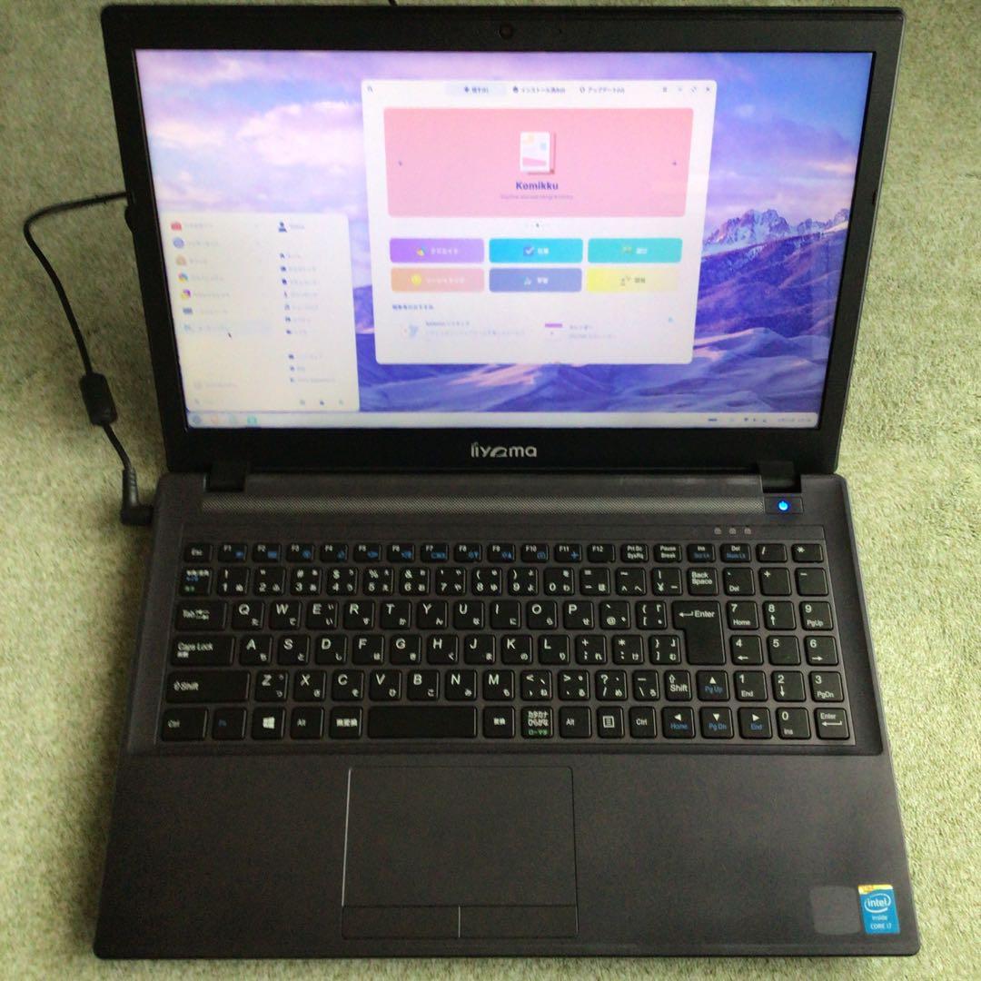 ノートPC inリナックス