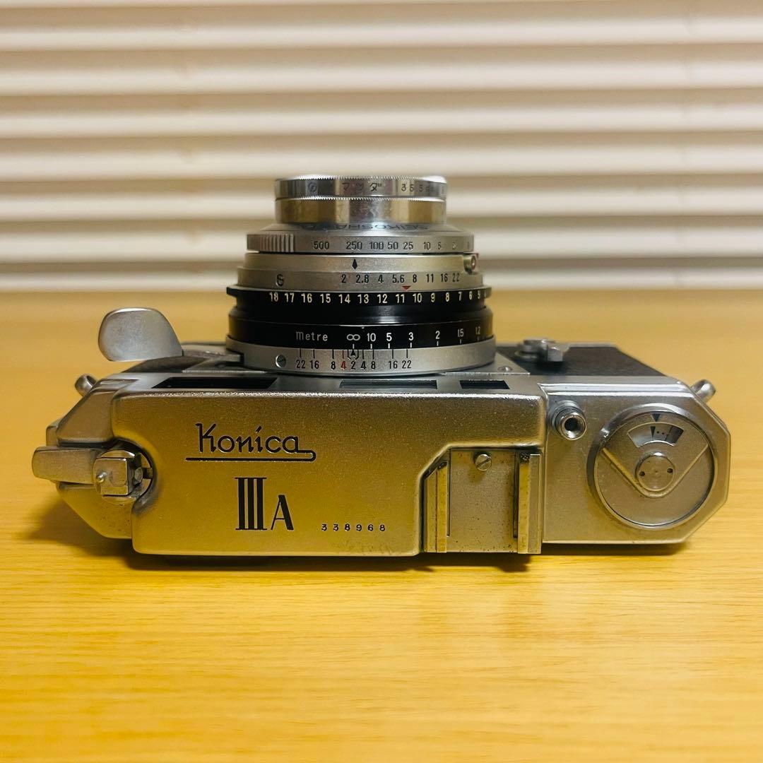 【希少】コニカ ⅢA 1:2 48mm レンジファインダーカメラ ジャンク扱い