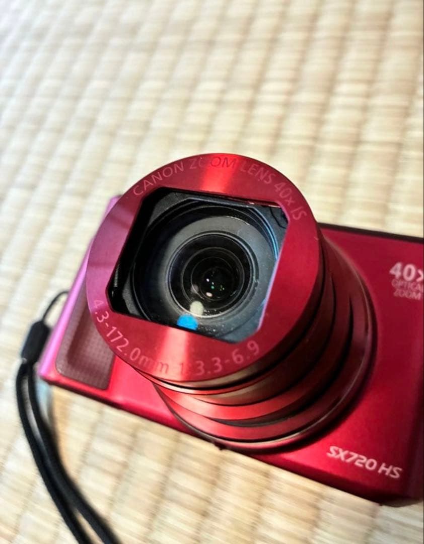 Canon PowerShot SX720 HS（レッド）
