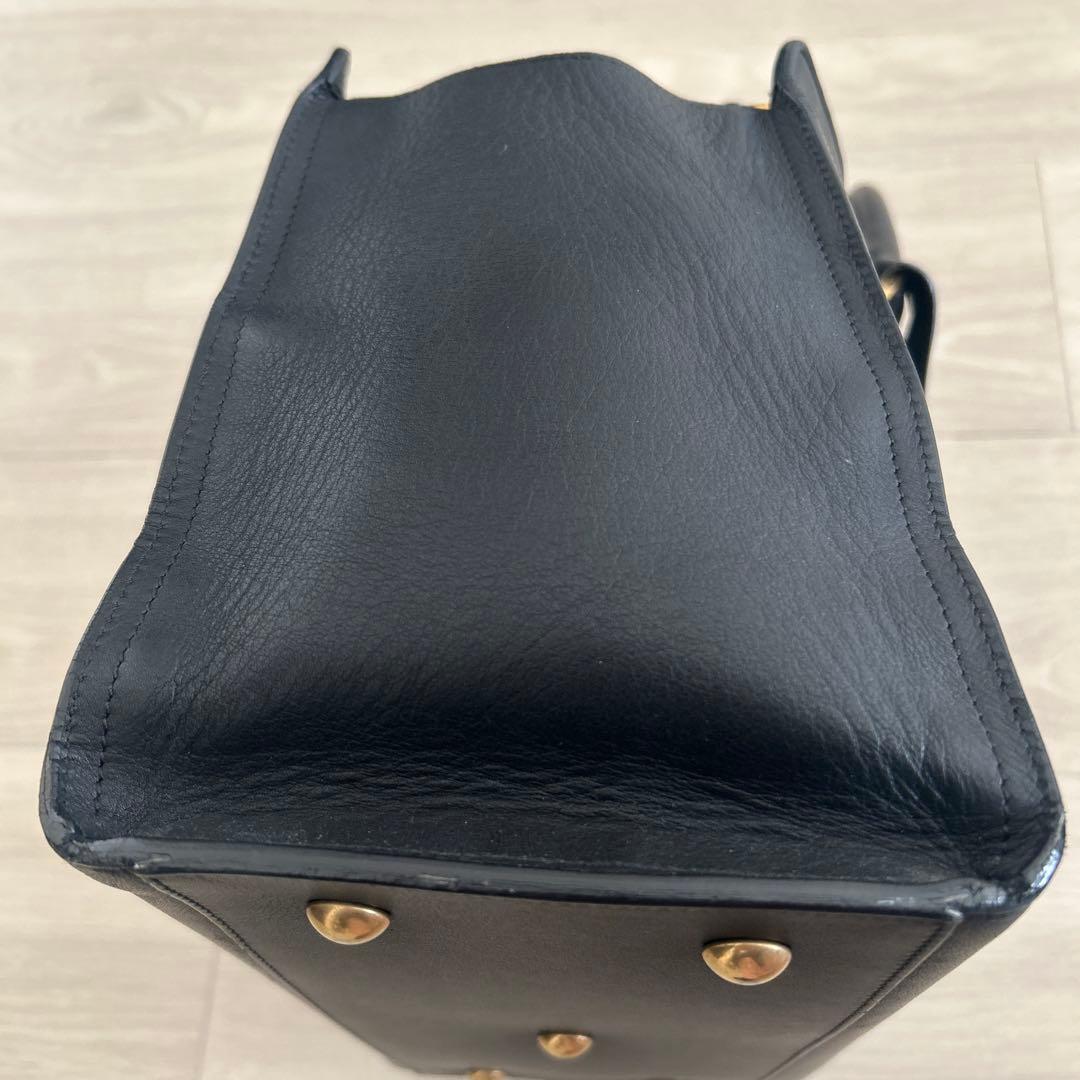 サンローランパリ　プチカバス　ハンドバッグ　2WAYショルダー　ブラック