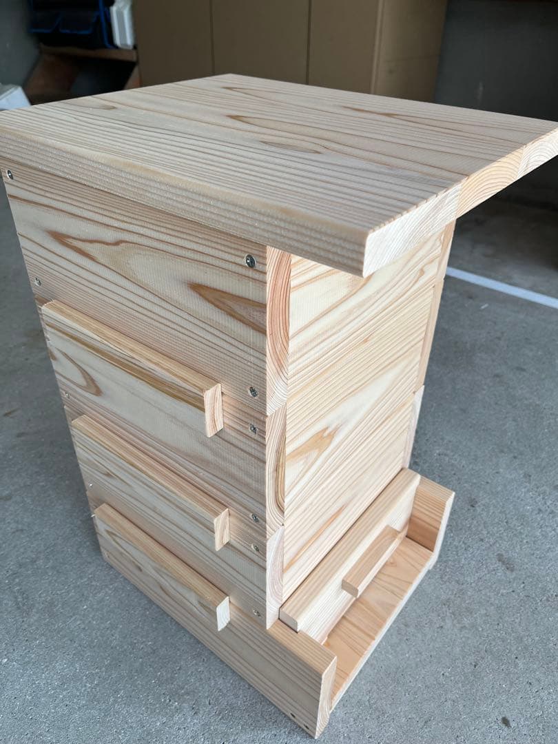 日本蜜蜂重箱式巣箱