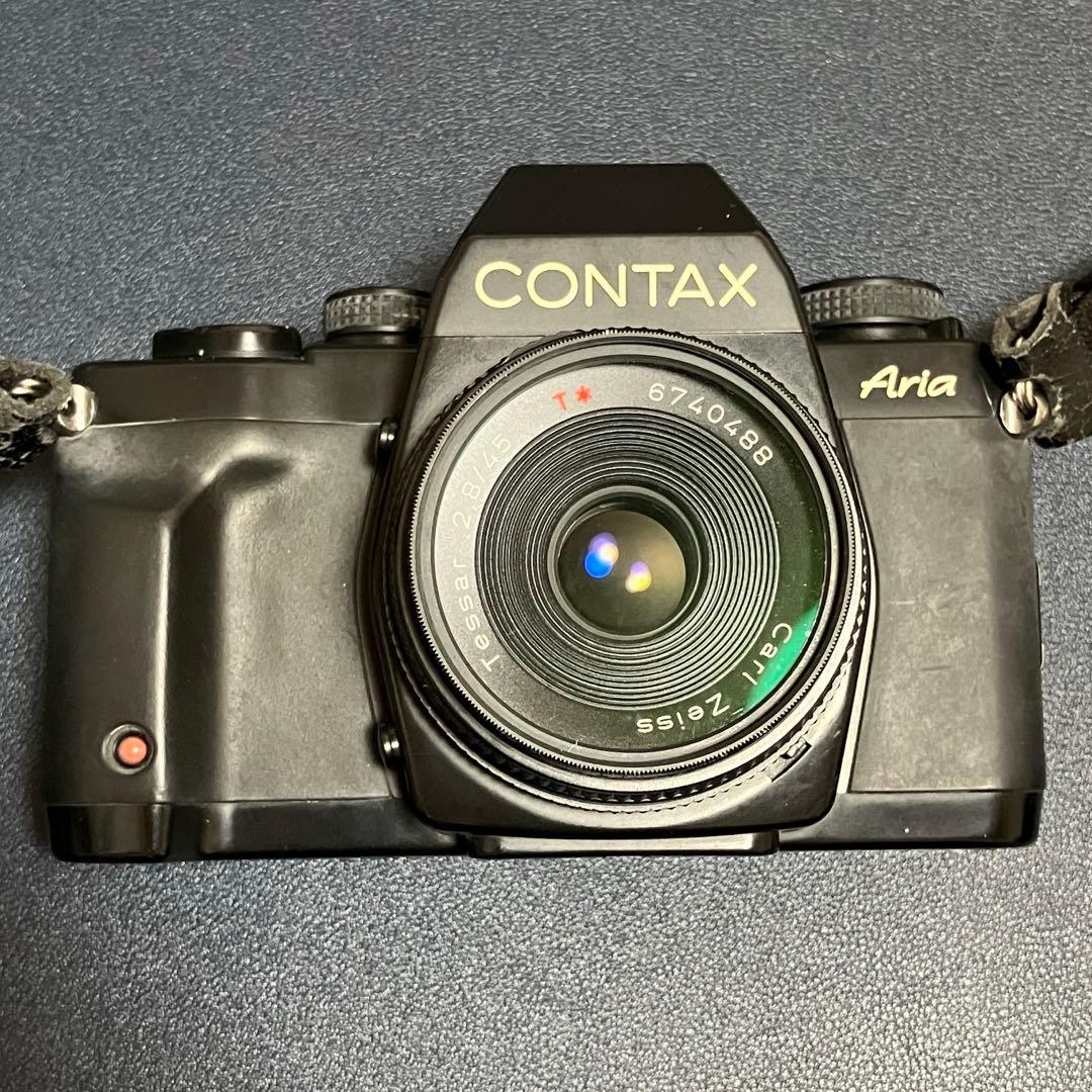 CONTAX Aria Tessar 45mm f2.8 アリア 動作確認済み