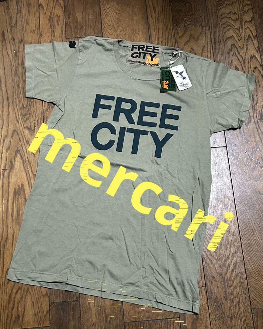 新品タグ付きFREECITY☆フリーシティTシャツ