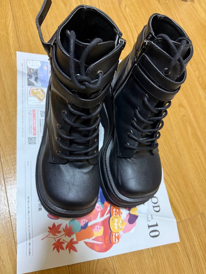 DEMONIA 厚底ブーツ US7(25cm相当)