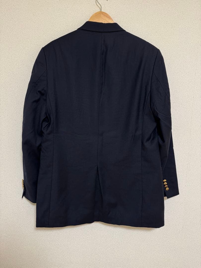 【美品】Ralph Lauren 紺ブレ カナダ製 ウール100%