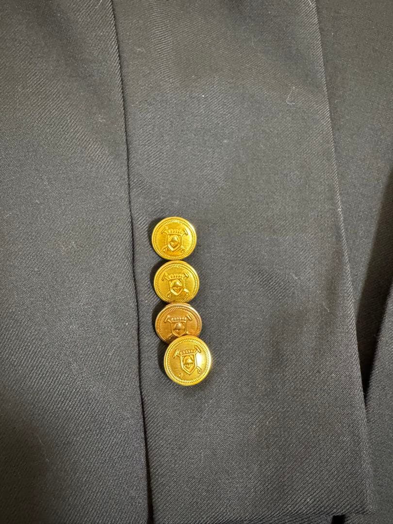 【美品】Ralph Lauren 紺ブレ カナダ製 ウール100%