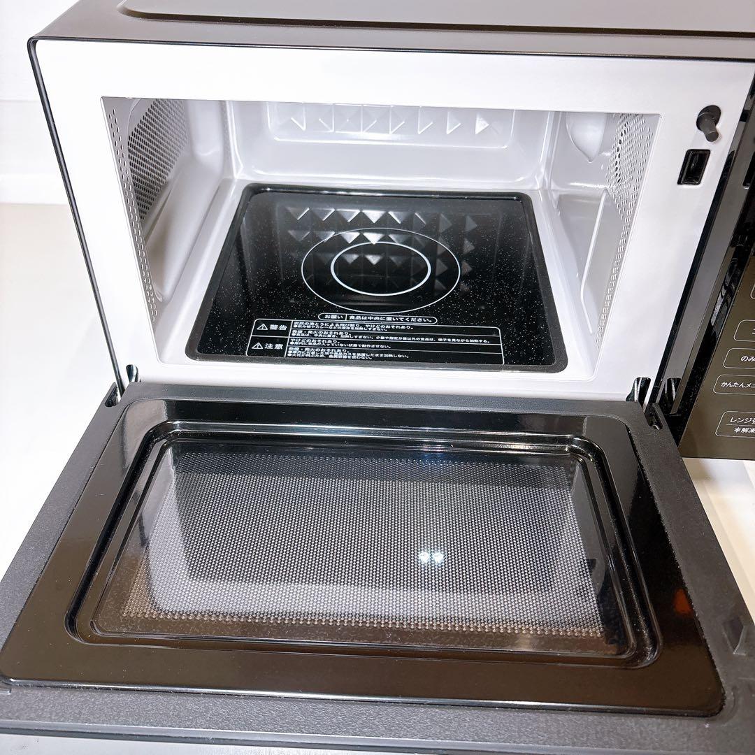 2024年製ハイアール JM-FH18NJ 電子レンジ18Lフラット簡単