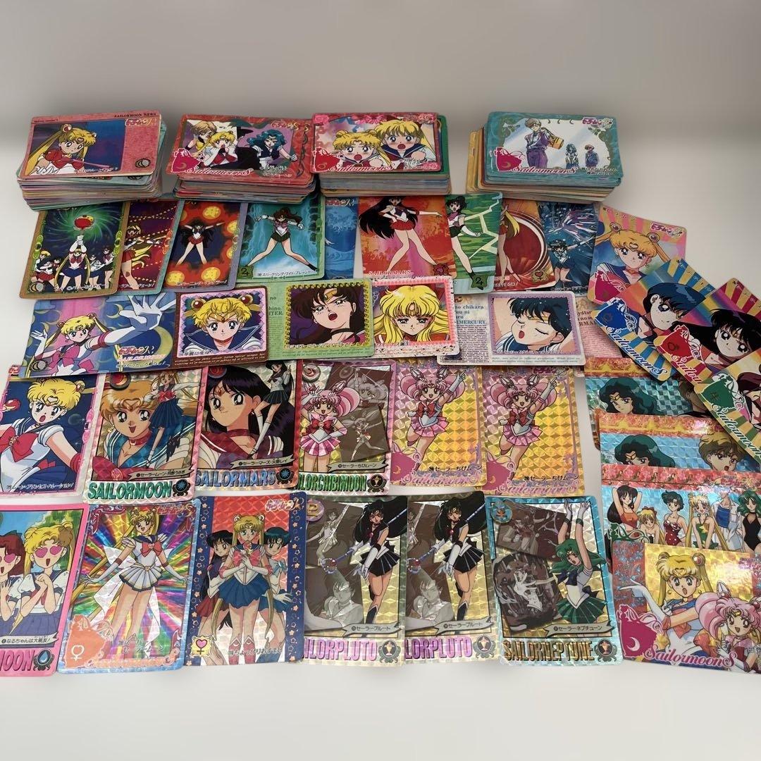 美少女戦士セーラームーン☆トレーディングカード セット 250枚以上☆状態良☆
