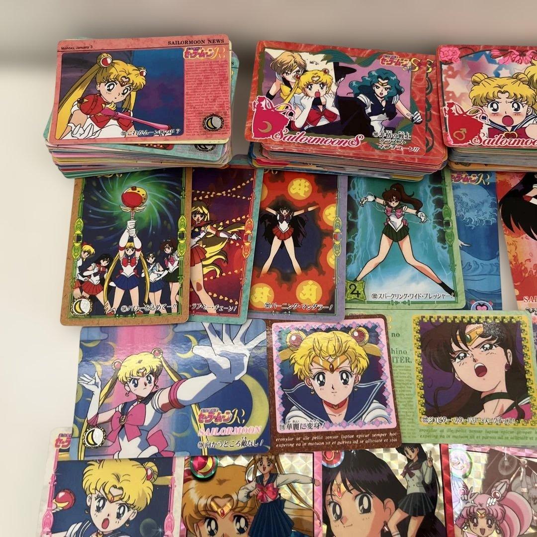 美少女戦士セーラームーン☆トレーディングカード セット 250枚以上☆状態良☆