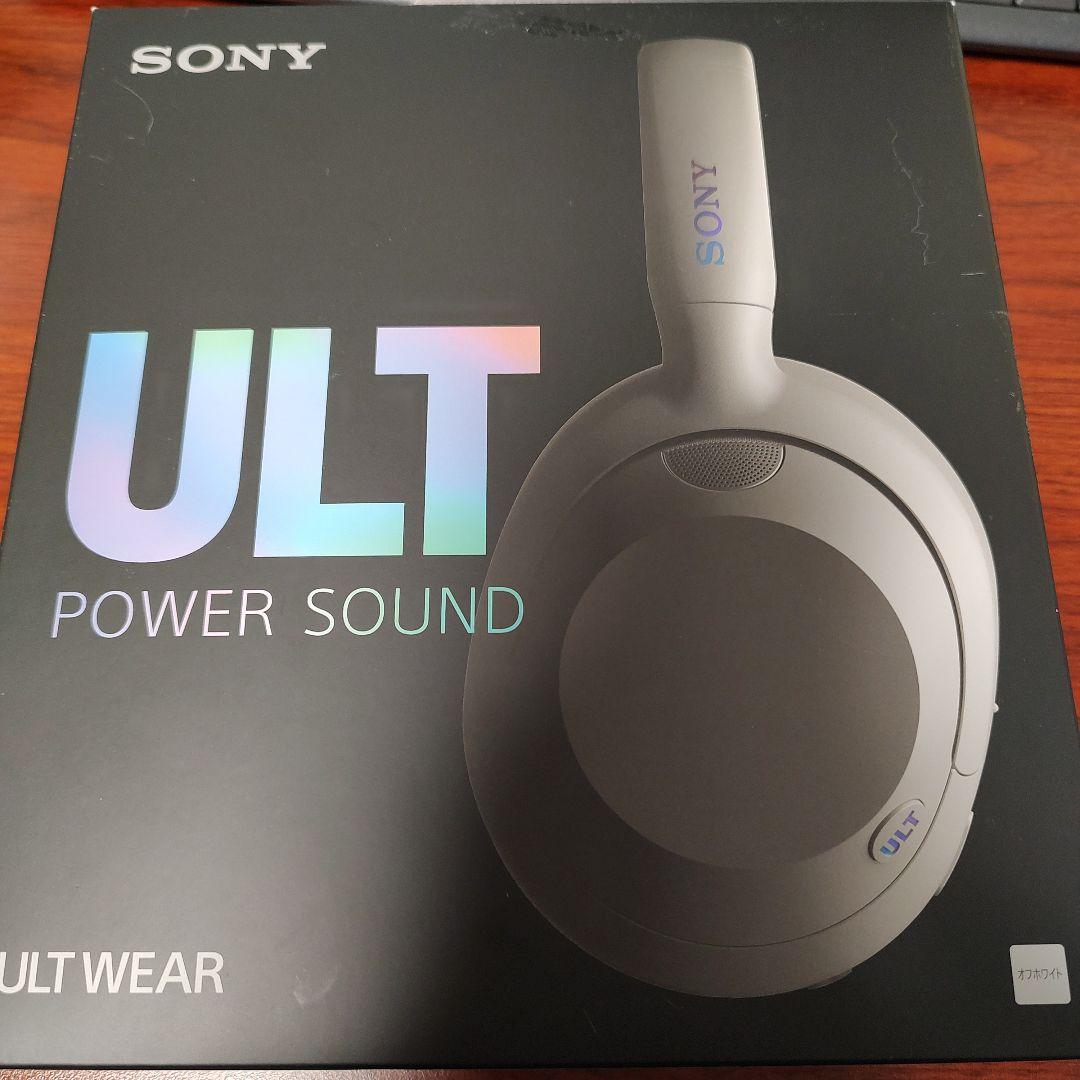 WH-ULT900N ワイヤレスヘッドホン ソニー ホワイト