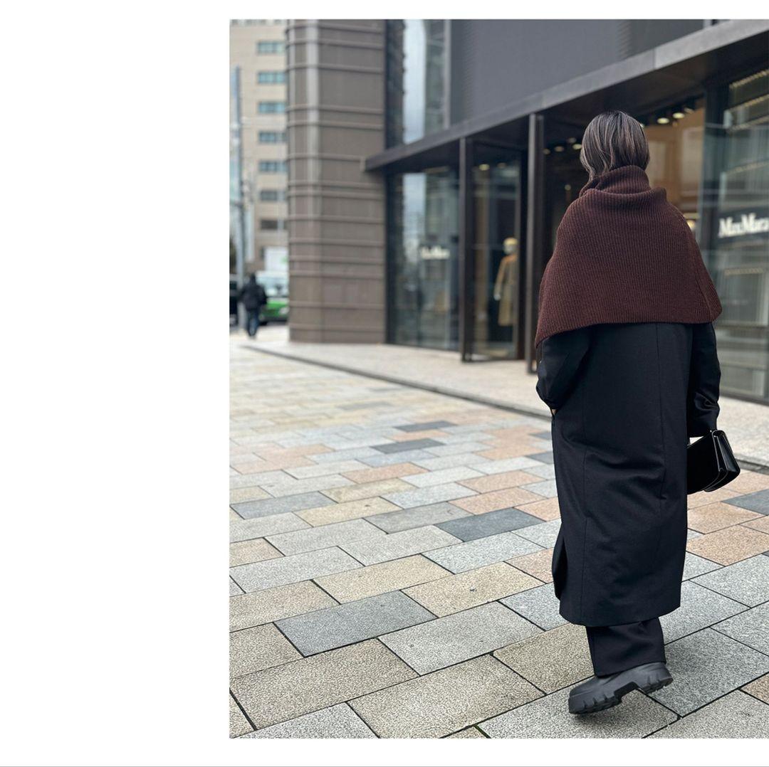 アバルトモンGOOD GRIEFグッドグリーフRIBBED KNIT SNOOD