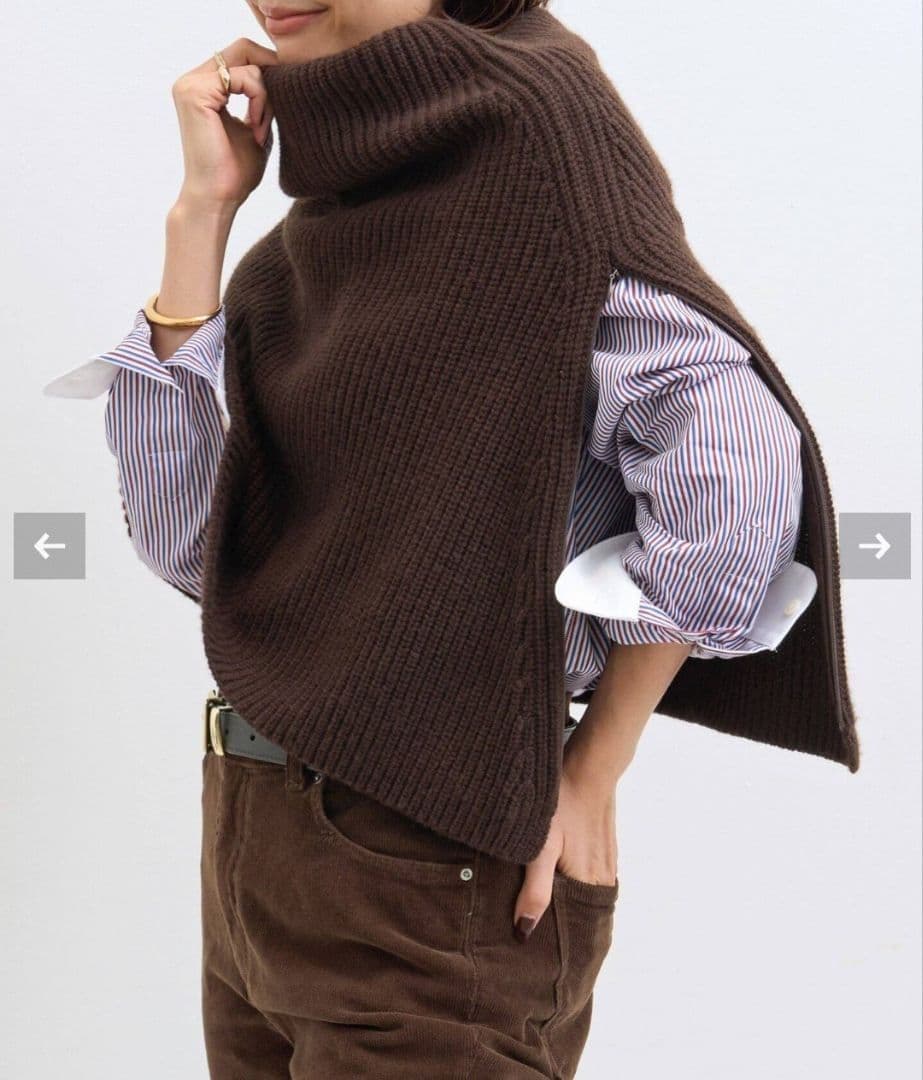 アバルトモンGOOD GRIEFグッドグリーフRIBBED KNIT SNOOD