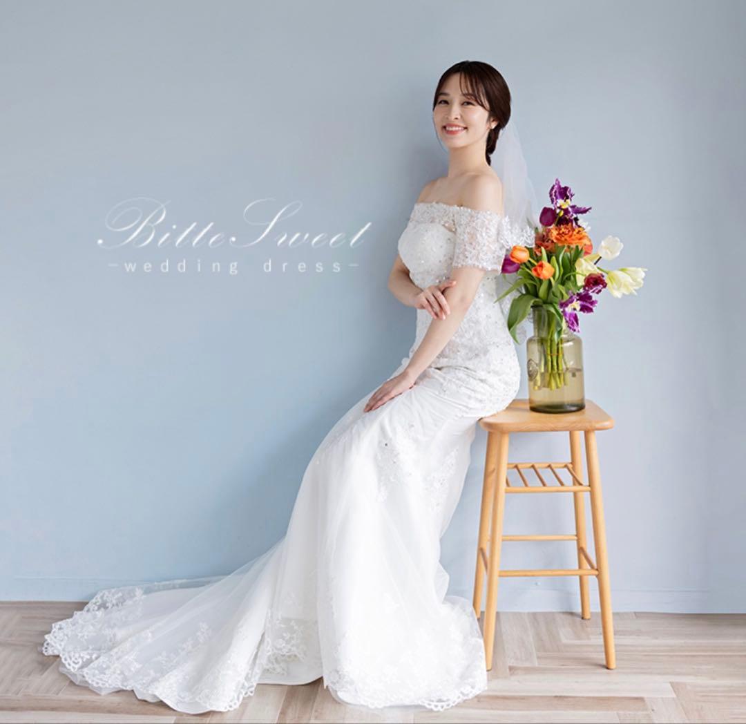 【最終お値下げ中！】ウェディングドレス　マーメイド