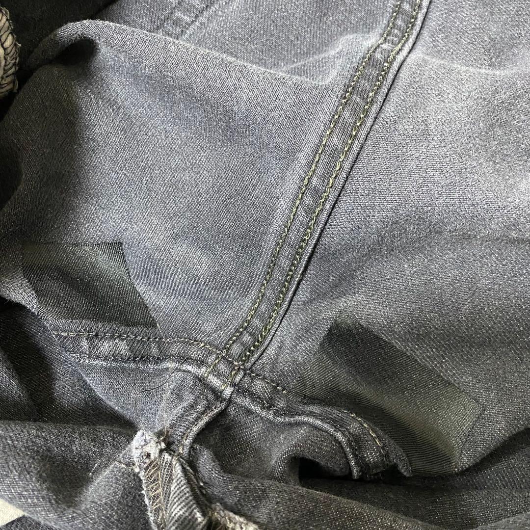 ギ*隊様 90'sUSA製リーバイス 501 ストレート ブラックデニム ジーン