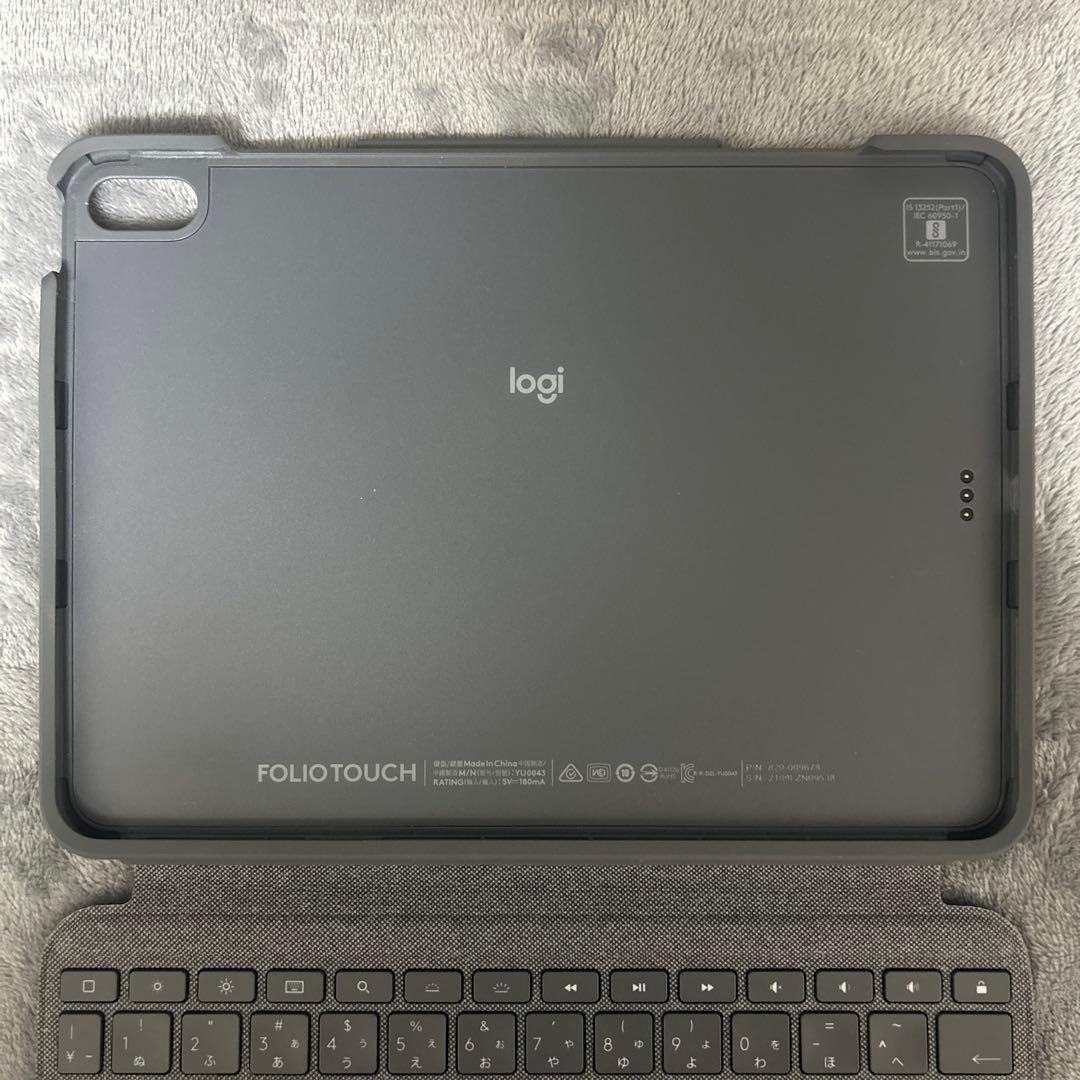 【美品】logicool Folio Touch iPad Air キーボード