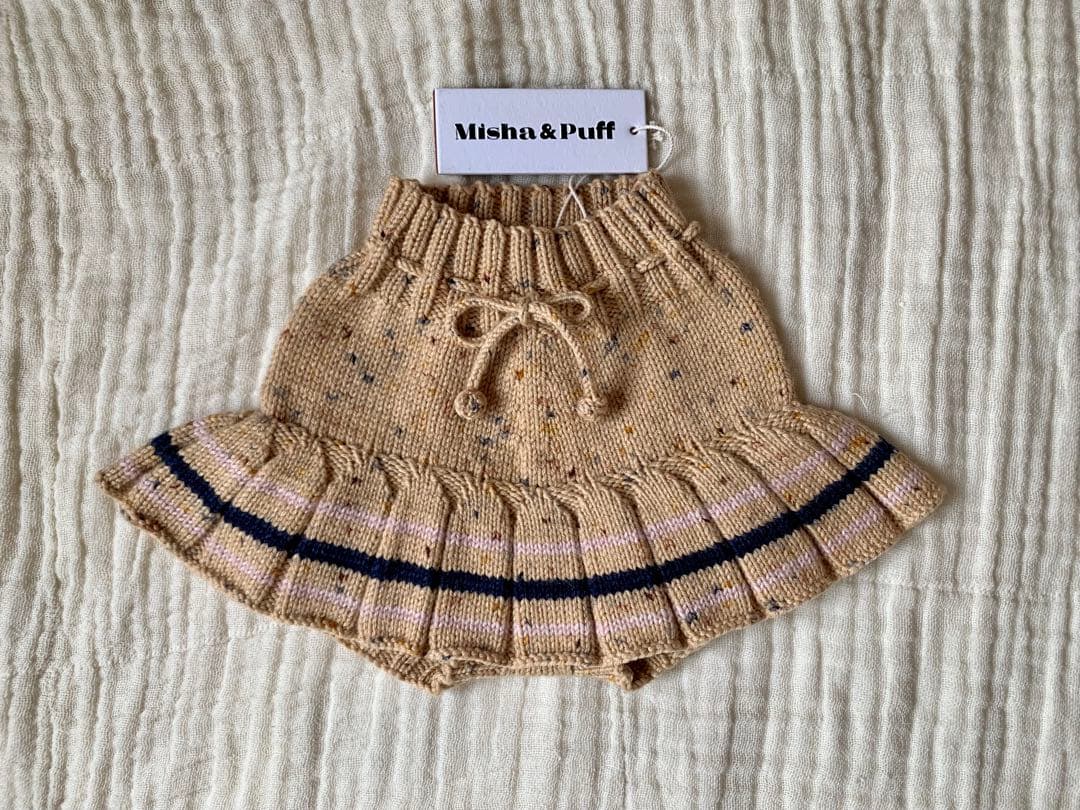 ボトムス Misha&puff camel confetti 2y