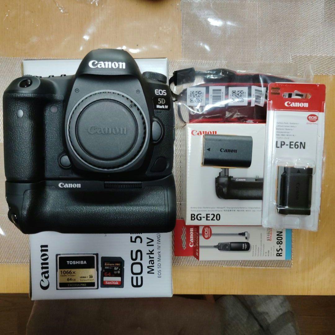 Canon EOS 5D　MarkⅣ デジタル一眼レフカメラ　付属品多数