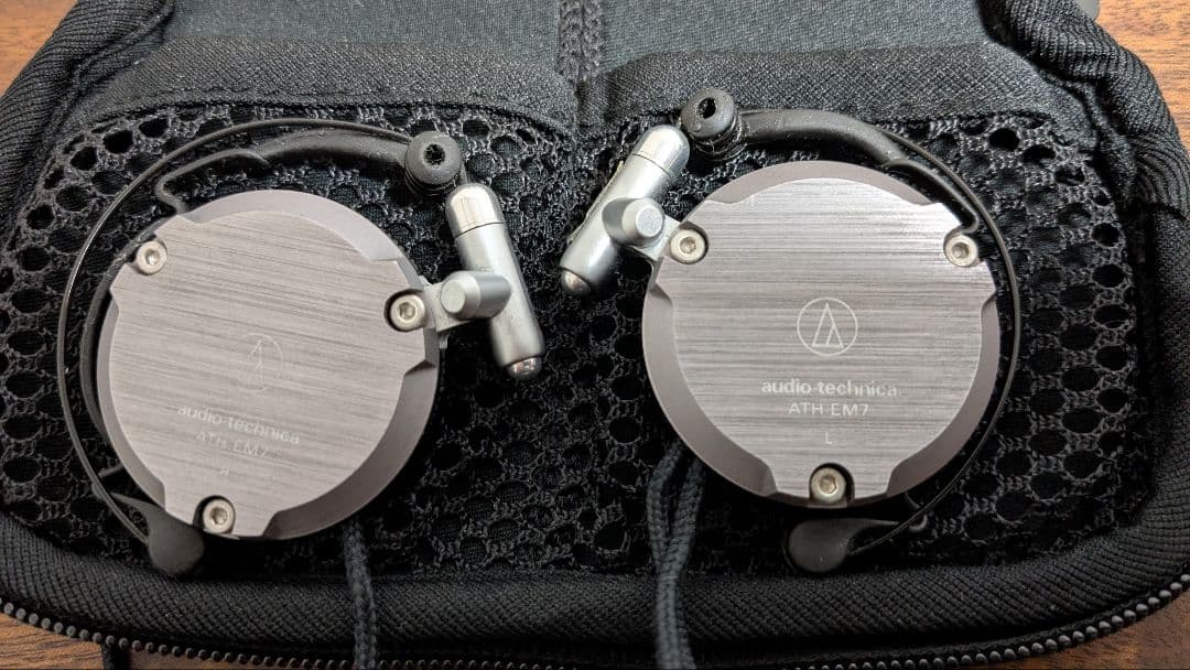 audio-technica ATH-EM7 イヤホン ケース付き
