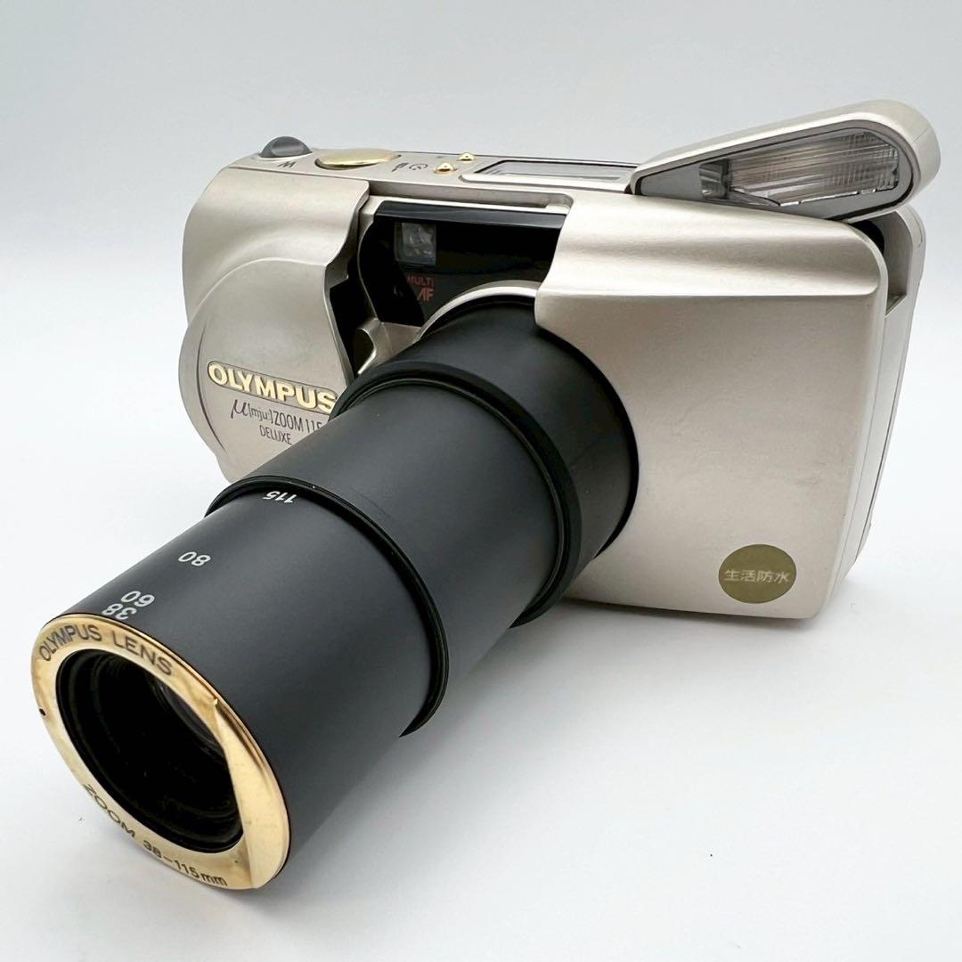【完動品 美品】OLYMPUS μ zoom115 DELUXE 動作確認済