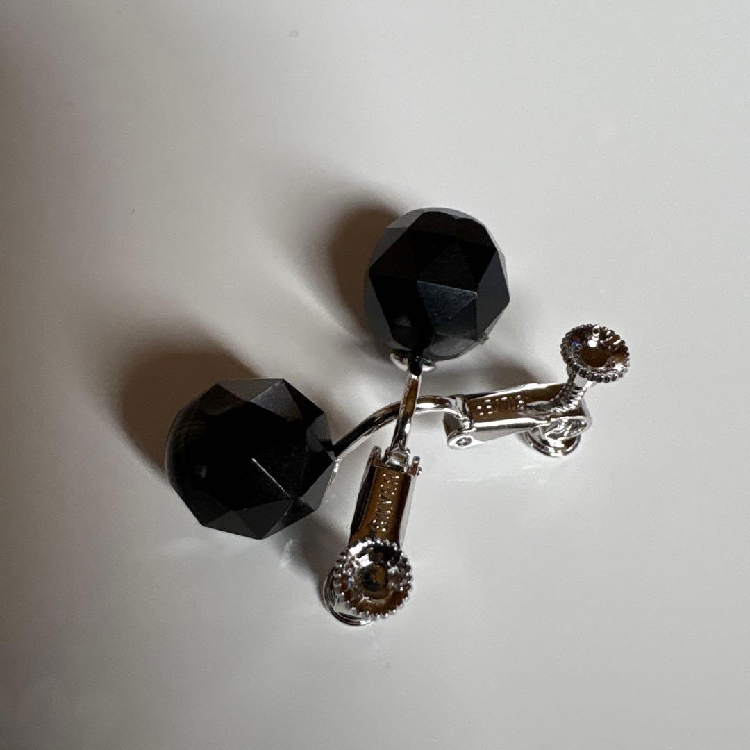 ジェット　ネックレスイヤリングセット