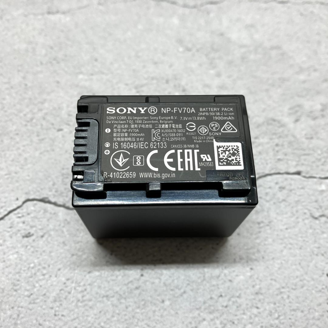 美品 SONY FDR-AX100 4Kビデオカメラ 動画撮影対応 動作確認済