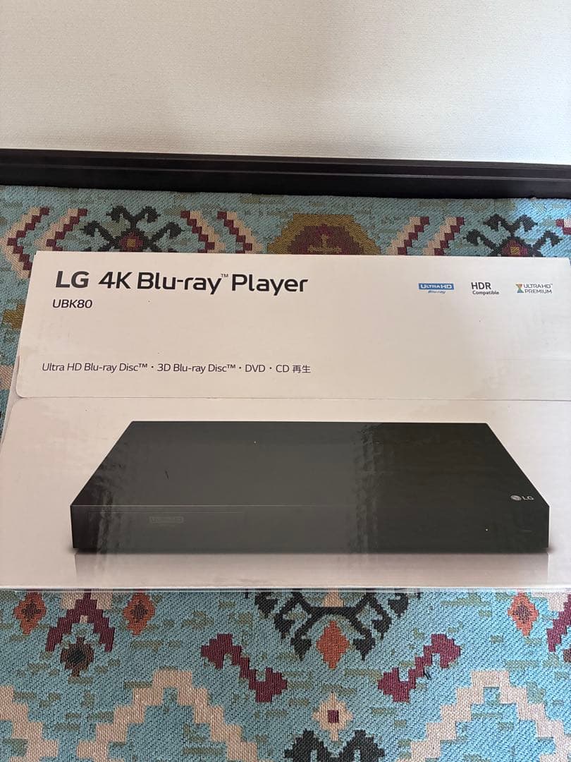 ⭐️値下⭐️ほぼ新品。 LG 4K Ultra HD ブルーレイプレーヤーUBK80