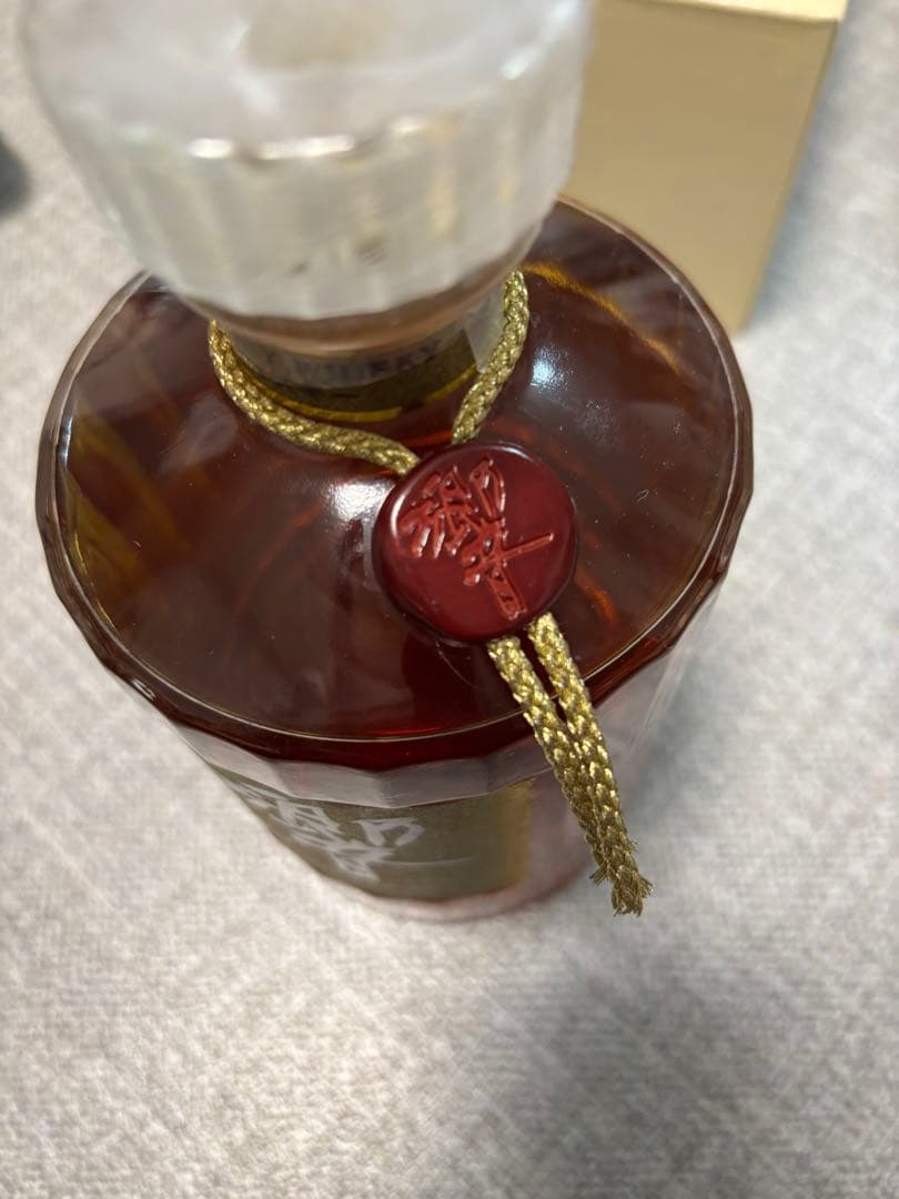 【希少】サントリー「響」17年　旧ボトル両面ゴールドラベル 響HIBIKI 箱付