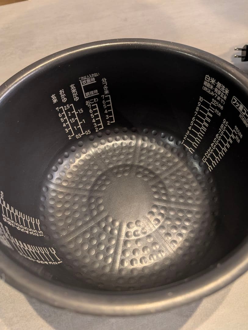 HITACHI 炊飯器 RZ-A 18KSM 圧力IH 一升炊き 取扱説明書付き