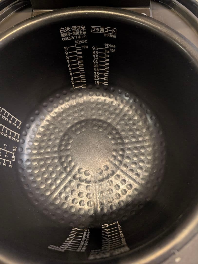 HITACHI 炊飯器 RZ-A 18KSM 圧力IH 一升炊き 取扱説明書付き