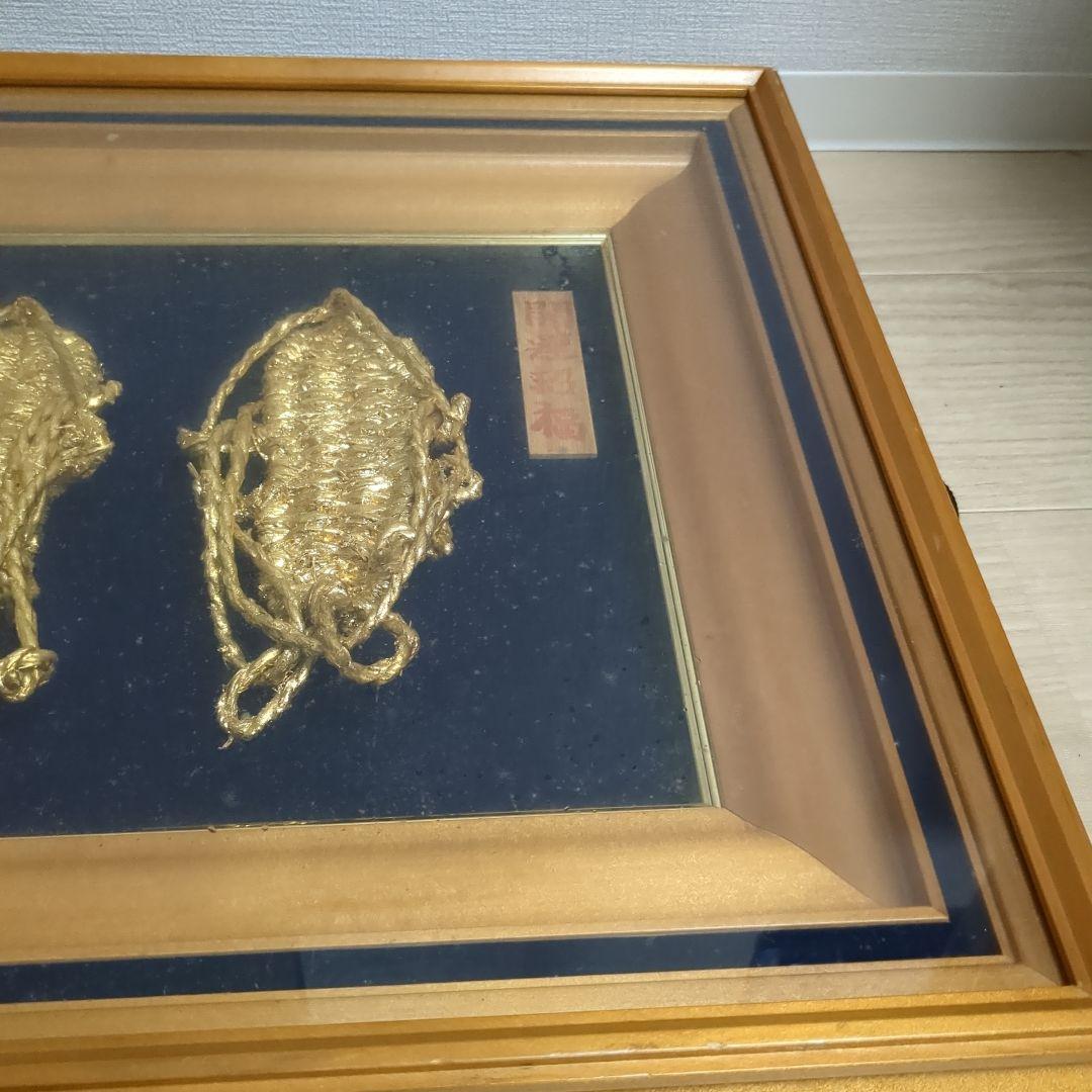 金のわらじ(純金箔)999.9 わらじ 縁起物 純金 商売繁盛 学業向上 恋愛