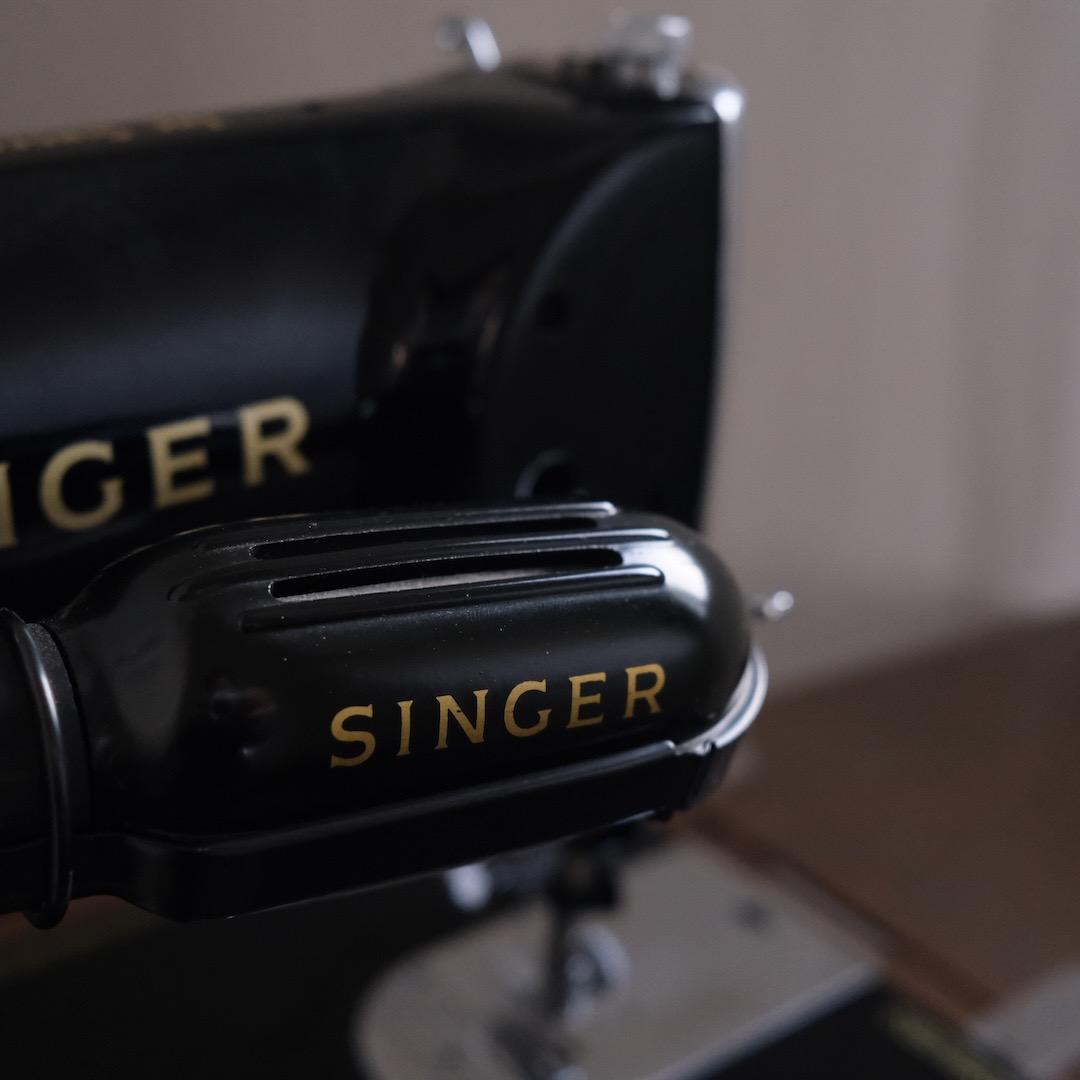 動作◎ SINGER シンガー　ミシン　191U アンティーク　ヴィンテージ
