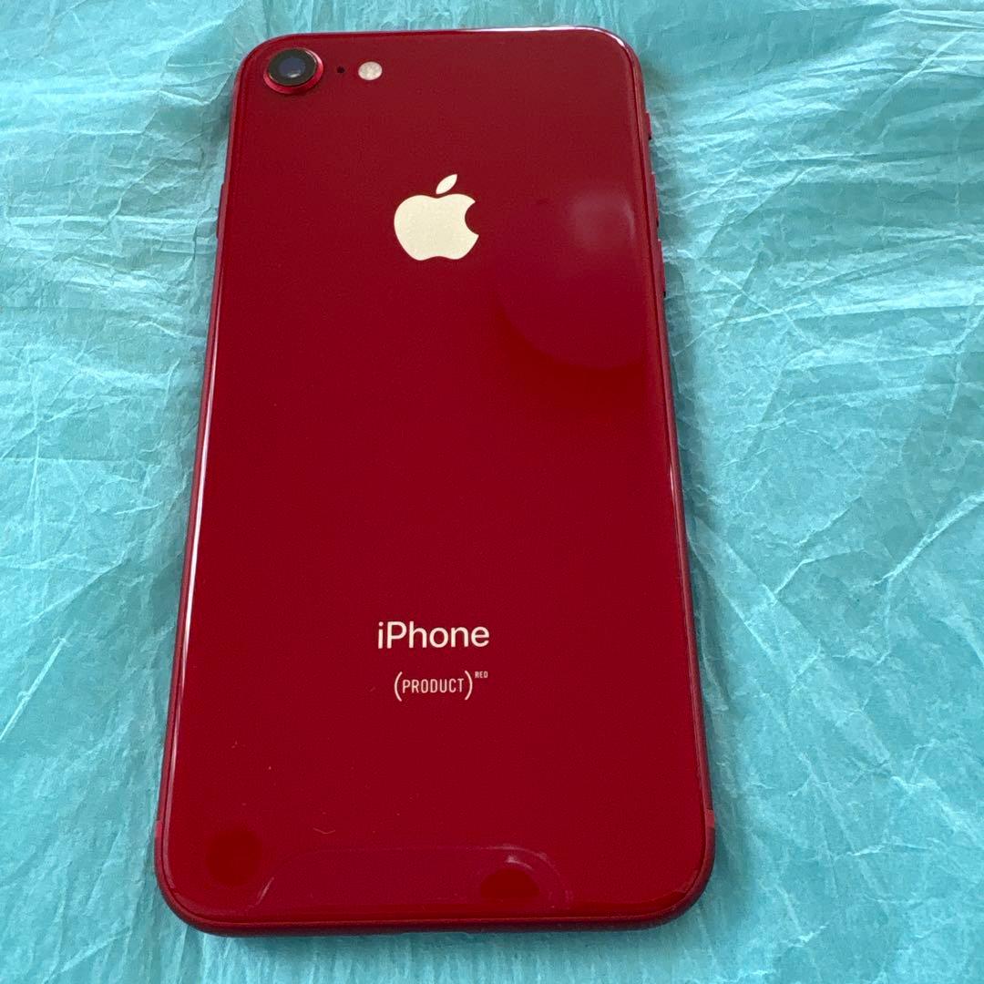 iPhone 8 本体　レッド　64GA