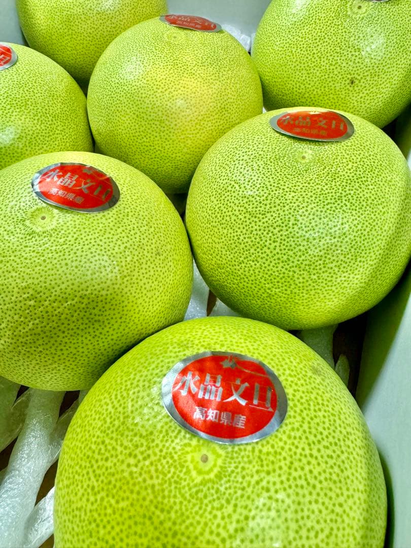 1高知特産 水晶文旦 8～6玉入 約3kg ×4箱文旦 産地直送 送料無料