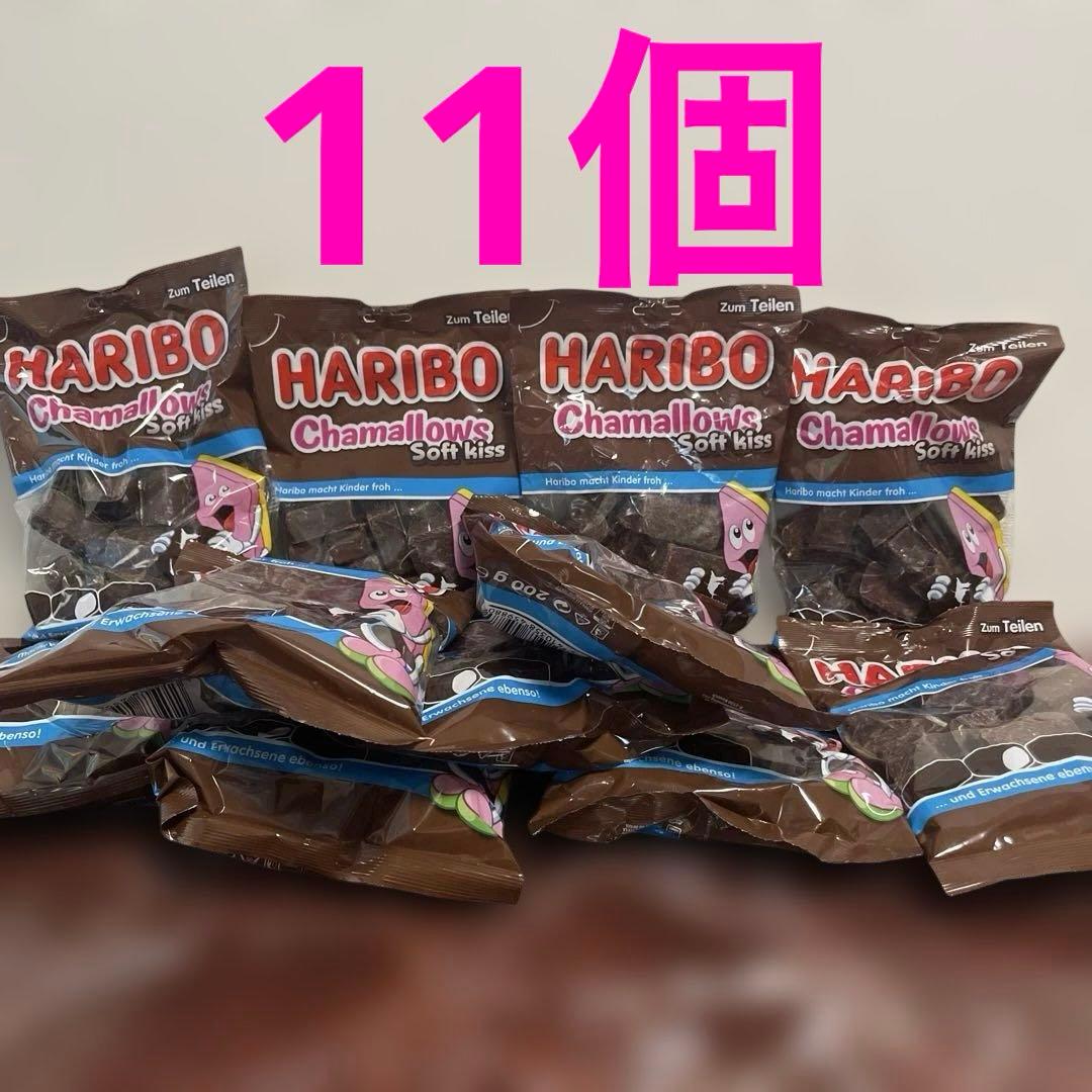 バラ売り不可 HARIBO ハリボーチョコマシュマロ 黒200g