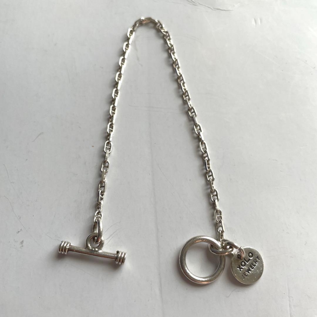 XOLO 925シルバー アンクレット17cm