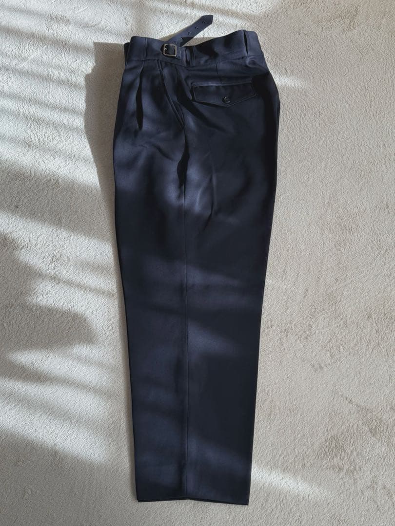 The CLASIK GURKHA TROUSER ネイビー 46 ウール