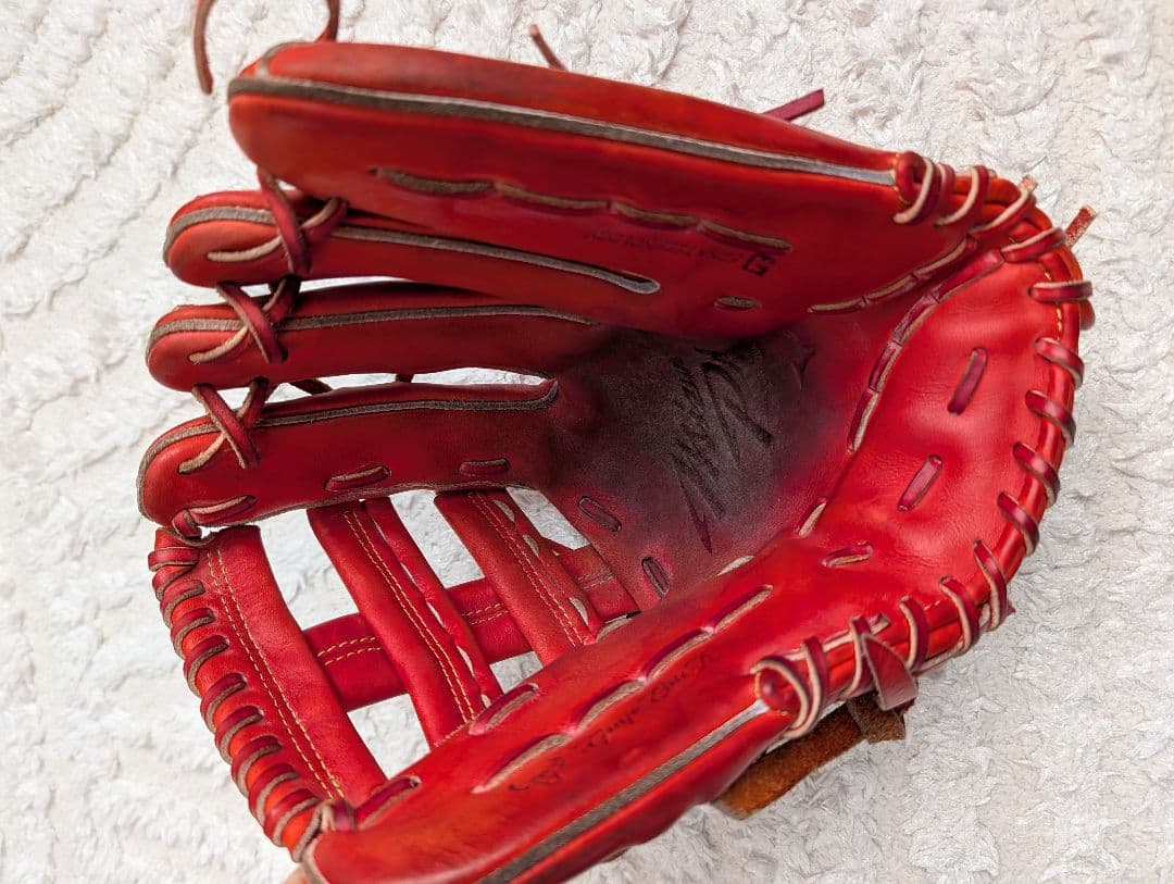 Mizuno Pro レッド グローブ