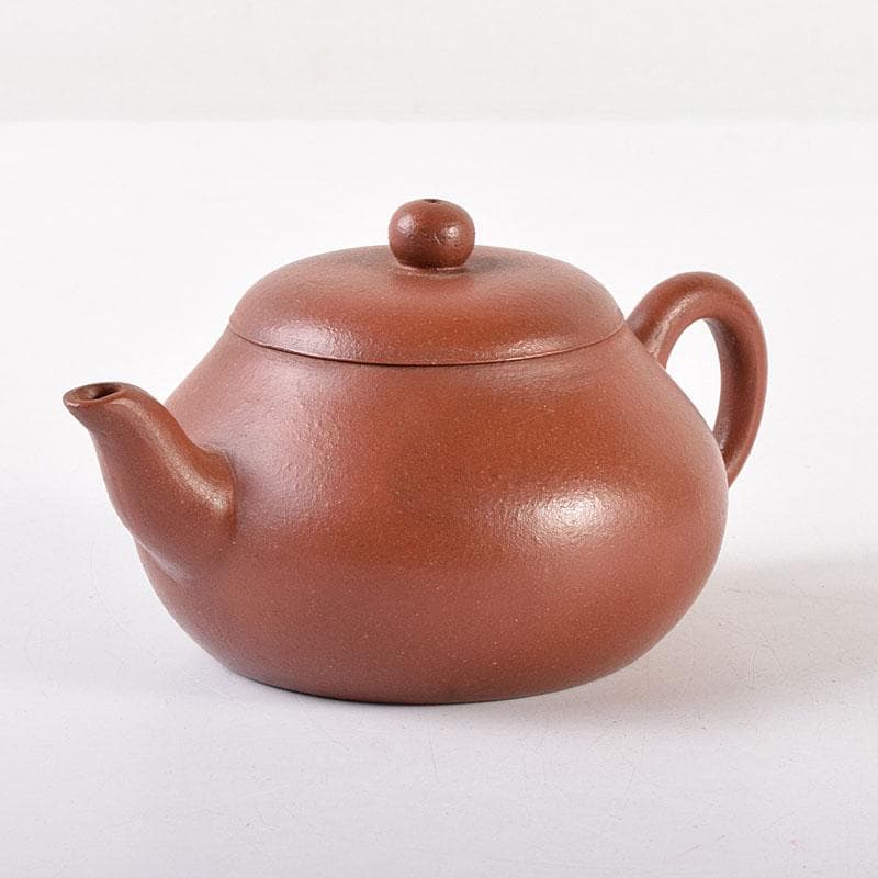 中国　孟臣製　清泉石上流　紫砂　朱泥　急須　茶壷　C　R7871