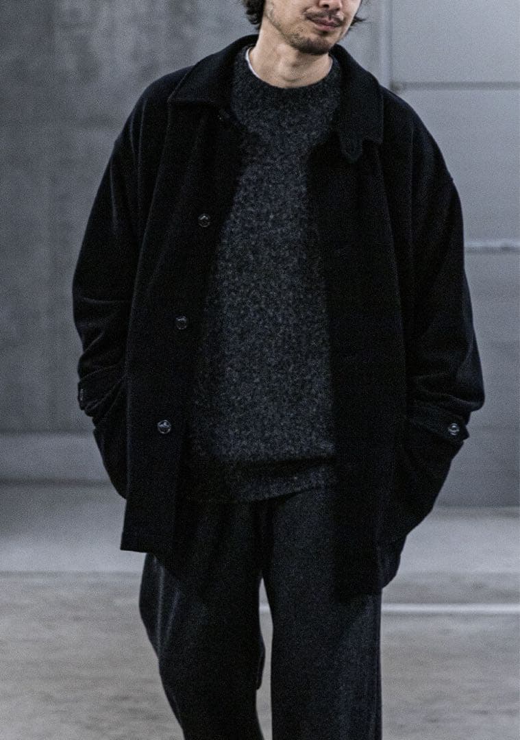 CONFECT★ウールカシミヤフリースワークコート