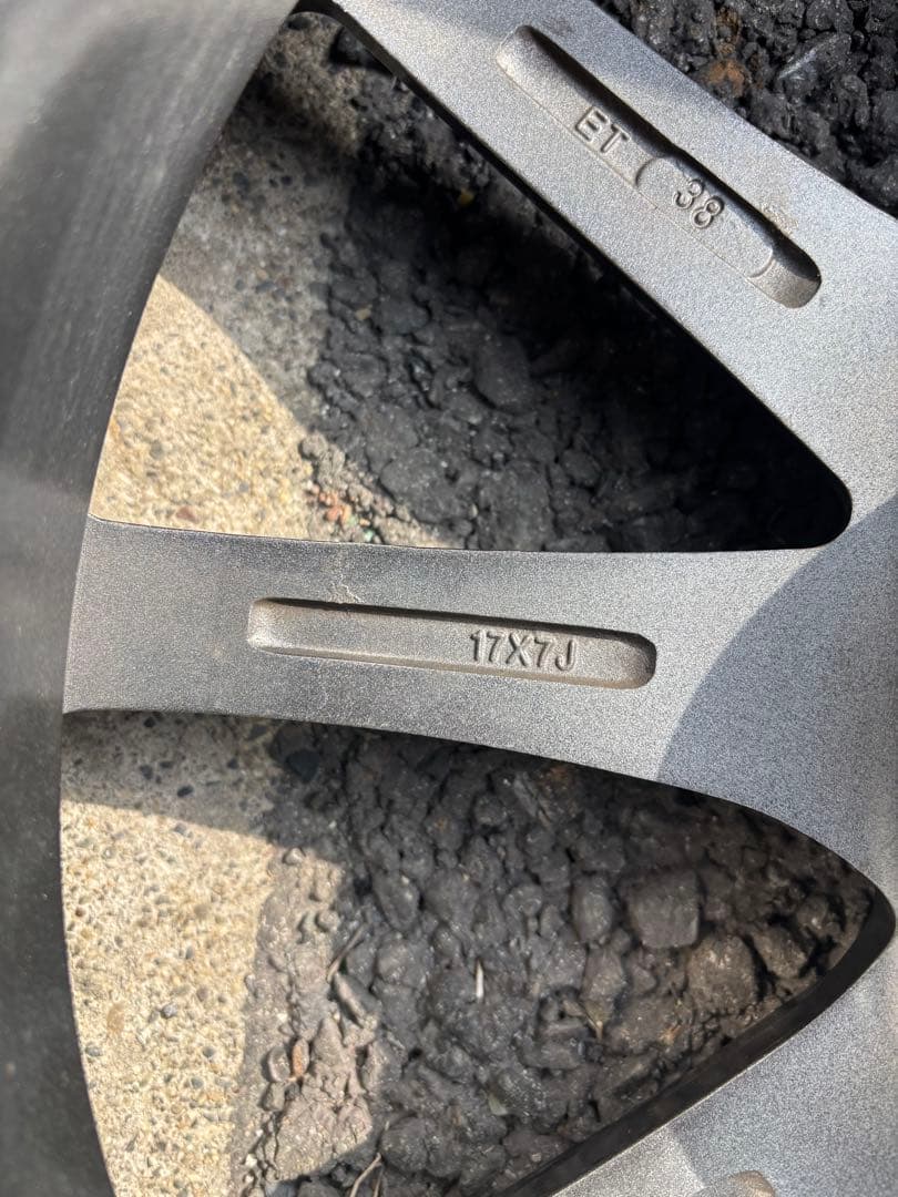 シルバースポークホイールセット DUNLOP 225/60R17